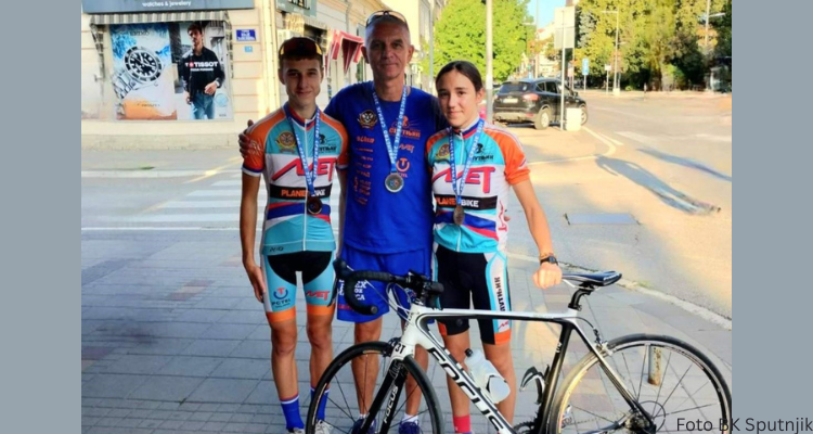 Biciklisti „Sputnjika“ doneli pet medalja sa državnih prvenstava