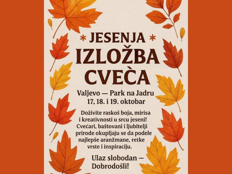 Jesenja izložba cveća