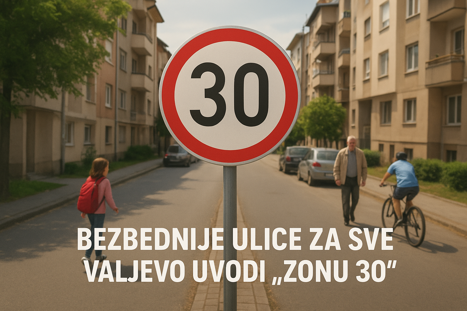 Valjevo uvodi „zonu 30“ i usporeni saobraćaj u više delova grada